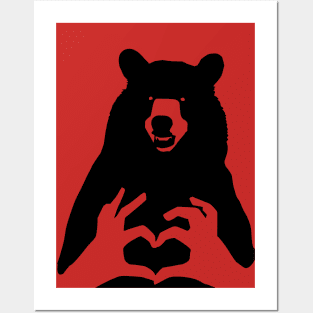 Love Bear Posters and Art